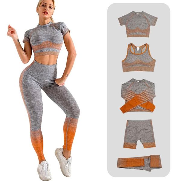 seamless women yoga set workout sportswear gym clothing fitness high waist suits elastic tracksuit outfit
seamless women yoga set workout sportswear gym clothing fitness high waist suits elastic tracksuit outfit