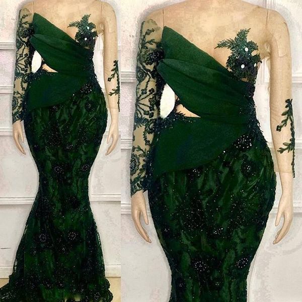 2021 dark green evening dresses mermaid vestidos custom made luxury beaded lace long sleeves illusion bodice sequins scoop neck plus size ve, Black;red
2021 dark green evening dresses mermaid vestidos custom made luxury beaded lace long sleeves illusion bodice sequins scoop neck plus size ve, Black;red