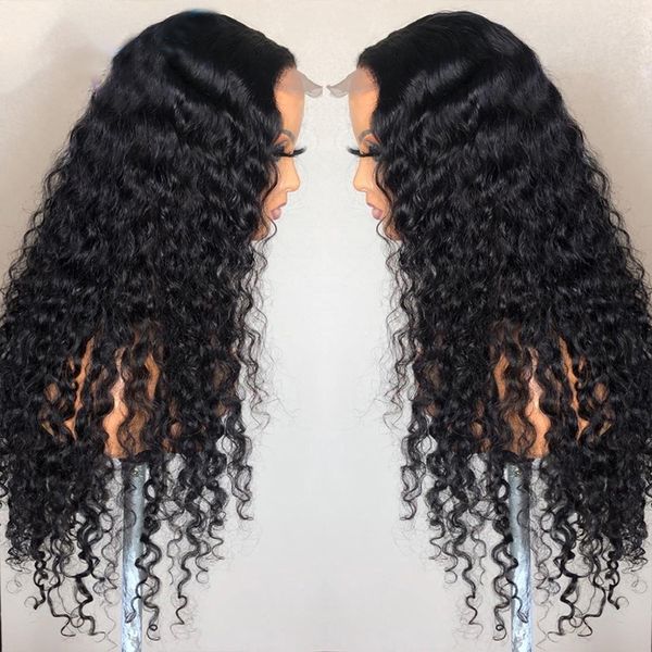 180 density kinky curly lace front wig for black women soft with baby hair glueless preplucked daily cosplay 26 inch long heat resistant, Black;brown
180 density kinky curly lace front wig for black women soft with baby hair glueless preplucked daily cosplay 26 inch long heat resistant, Black;brown