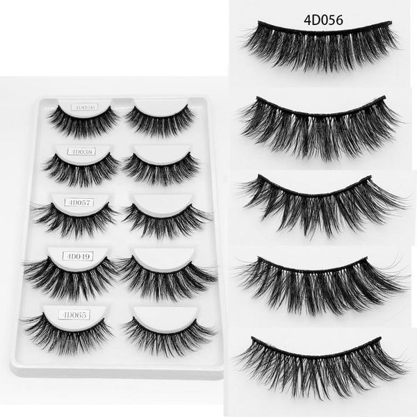 false eyelashes 5 pair 3d natural soft black mink hair eye lashes makeup tools women fake wholesale bulk
false eyelashes 5 pair 3d natural soft black mink hair eye lashes makeup tools women fake wholesale bulk