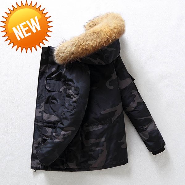 brand white duck down parkas winter jacket men windproof outerdoot thicken warm hooded collar thick jackets coat male, Black
brand white duck down parkas winter jacket men windproof outerdoot thicken warm hooded collar thick jackets coat male, Black
