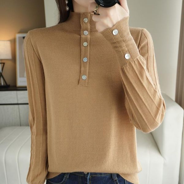 women's sweaters sweater autumn and winter knitted casual jacket solid color long-sleeved high-neck bottoming pullover women, White;black
women's sweaters sweater autumn and winter knitted casual jacket solid color long-sleeved high-neck bottoming pullover women, White;black