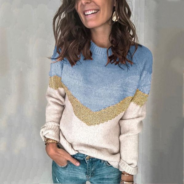 autumn spring women color block sweater knitwear casual o- neck long sleeve knitted pullover plus size s-2xl women's sweaters, White;black
autumn spring women color block sweater knitwear casual o- neck long sleeve knitted pullover plus size s-2xl women's sweaters, White;black