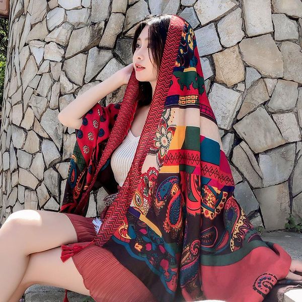 scarves tufaha cotton and scarfr sunscreen holiday beach shawl scarf, four seasons decorate, Blue;gray
scarves tufaha cotton and scarfr sunscreen holiday beach shawl scarf, four seasons decorate, Blue;gray