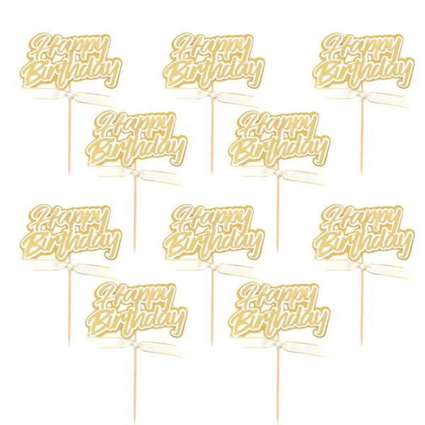 other festive & party supplies 10pcs white with gold paper cake ers letter and ribbon design picks birthday cupcake decoration dessert f
other festive & party supplies 10pcs white with gold paper cake ers letter and ribbon design picks birthday cupcake decoration dessert f