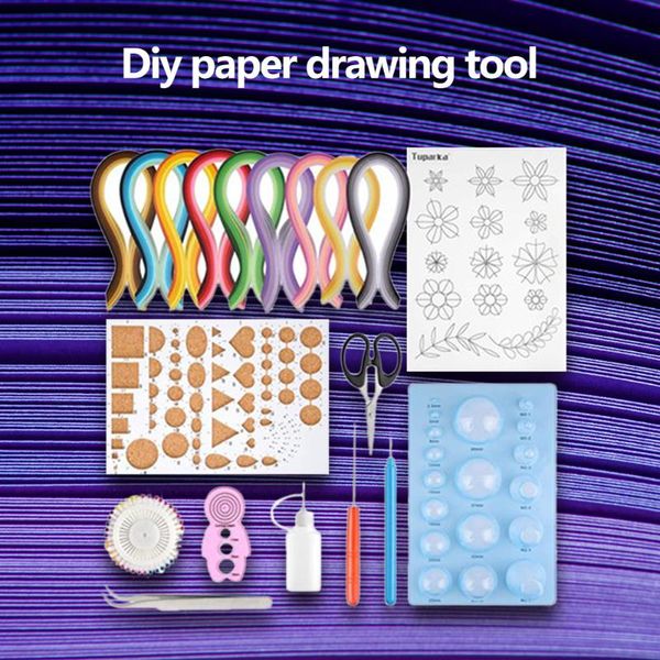 14/18/21pcs diy paper quilling tool set template mold board drawing scrapbooking handmade tools kit with gradient other arts and crafts
14/18/21pcs diy paper quilling tool set template mold board drawing scrapbooking handmade tools kit with gradient other arts and crafts