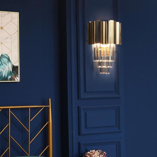 wall lamp crystal lamps led gold bedsides lights for bedroom living room ac 110v 220v sconce indoor light fixtures
wall lamp crystal lamps led gold bedsides lights for bedroom living room ac 110v 220v sconce indoor light fixtures