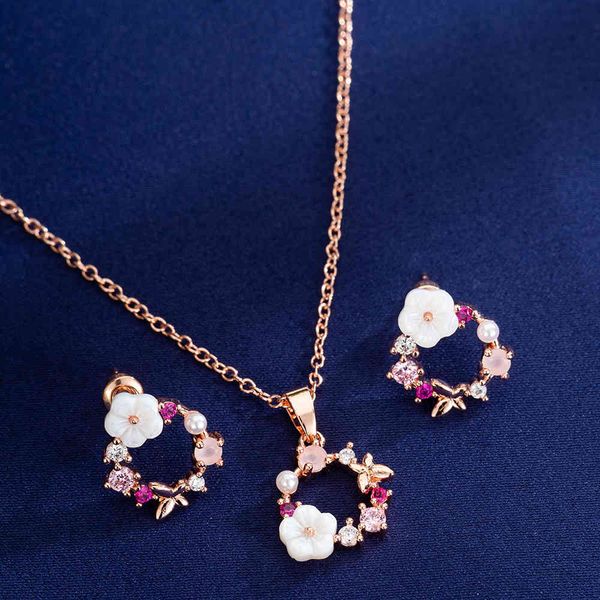 jewelry sets fashion wedding bridal zirconia for women romantic shell flower choker elegant pearl necklaces earrings bijoux gift, Black
jewelry sets fashion wedding bridal zirconia for women romantic shell flower choker elegant pearl necklaces earrings bijoux gift, Black