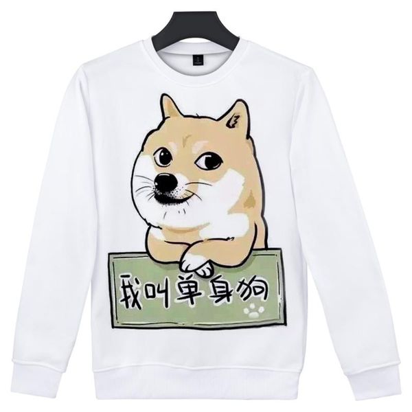 men's hoodies & sweatshirts fashion cartoon shiba inu 3d printed o-neck boys/girls long sleeve capless sweatshirt adult/child hatless, Black
men's hoodies & sweatshirts fashion cartoon shiba inu 3d printed o-neck boys/girls long sleeve capless sweatshirt adult/child hatless, Black