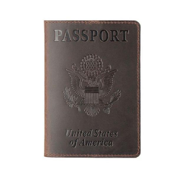 card holders genuine leather us passport cover vintage cow holder case for men women travel wallet gift, Brown;gray
card holders genuine leather us passport cover vintage cow holder case for men women travel wallet gift, Brown;gray
