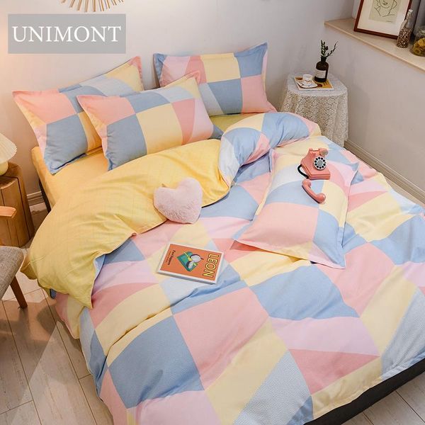 bedding sets rainbow color pattern stitching four-piece set 1.5 m1.8 m 2.0m single student dormitory three-piece
bedding sets rainbow color pattern stitching four-piece set 1.5 m1.8 m 2.0m single student dormitory three-piece