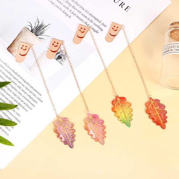 2pc kawaii colored wavy leaves bookmark decoration accessories book mark page folder student office school supplies stationery
2pc kawaii colored wavy leaves bookmark decoration accessories book mark page folder student office school supplies stationery