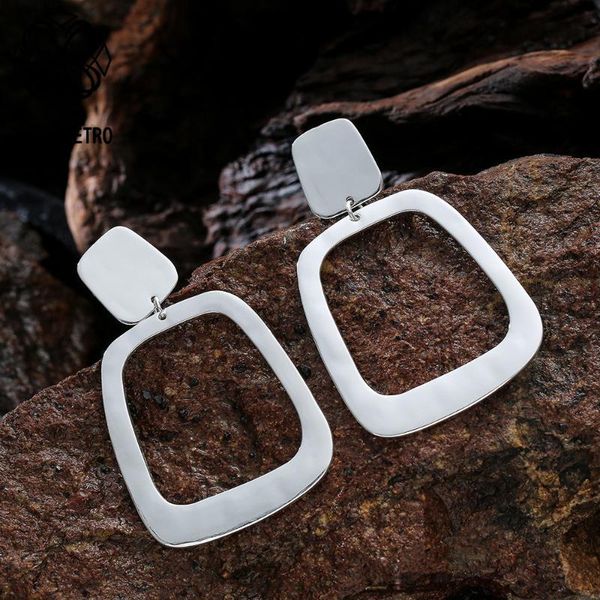 dangle & chandelier vintage drop earrings jewelry for women trend silver color square hanging suspension pendientes accessories mother' 
dangle & chandelier vintage drop earrings jewelry for women trend silver color square hanging suspension pendientes accessories mother'