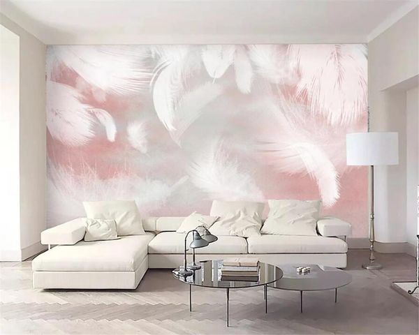 custom 3d wallpaper 8d mural modern minimalist fashion hand-painted feather nordic abstract background wall wallpapers
custom 3d wallpaper 8d mural modern minimalist fashion hand-painted feather nordic abstract background wall wallpapers