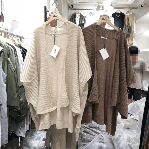 women's sweaters knitted shawl cardigans winter poncho capes sweater coat loose batwing half sleeve female ribbed kimono cardigan, White;black
women's sweaters knitted shawl cardigans winter poncho capes sweater coat loose batwing half sleeve female ribbed kimono cardigan, White;black