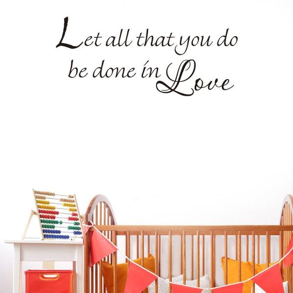 wall stickers" let all you do in love " decal sign christian praise god home decor for bathroom living room fridge magnets
wall stickers" let all you do in love " decal sign christian praise god home decor for bathroom living room fridge magnets