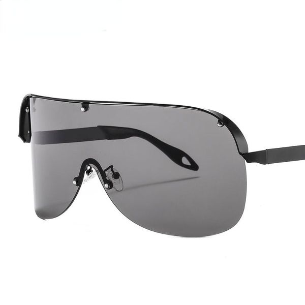 sunglasses oversized rimless women men 2021 one piece lens visor mask windproof luxury black big sun glasses shades unique, White;black
sunglasses oversized rimless women men 2021 one piece lens visor mask windproof luxury black big sun glasses shades unique, White;black