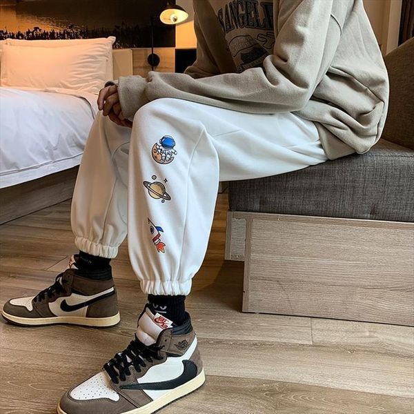 casual loose plus size women pant korean style thick sweatpants autumn winter fashion trousers femme cargo, Black;white
casual loose plus size women pant korean style thick sweatpants autumn winter fashion trousers femme cargo, Black;white
