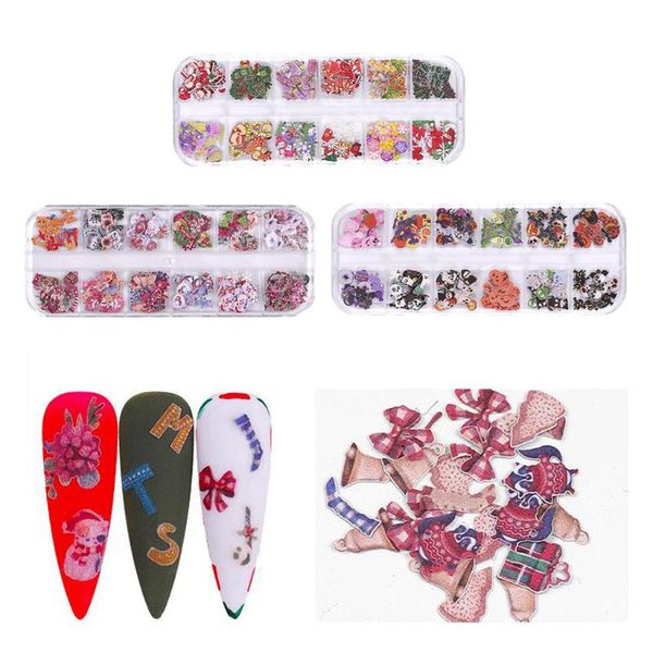 nail art decorations 1 box 3d colorful stickers halloween christmas wood pulp flake, Silver;gold
nail art decorations 1 box 3d colorful stickers halloween christmas wood pulp flake, Silver;gold