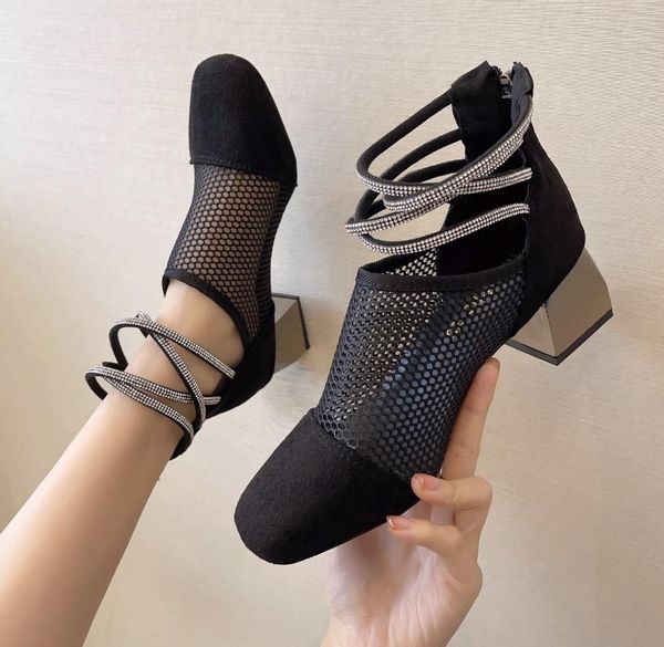 boots thick heel classic fashion black air mesh women summer square heels crystal lady breathable ankle shoes woman
boots thick heel classic fashion black air mesh women summer square heels crystal lady breathable ankle shoes woman