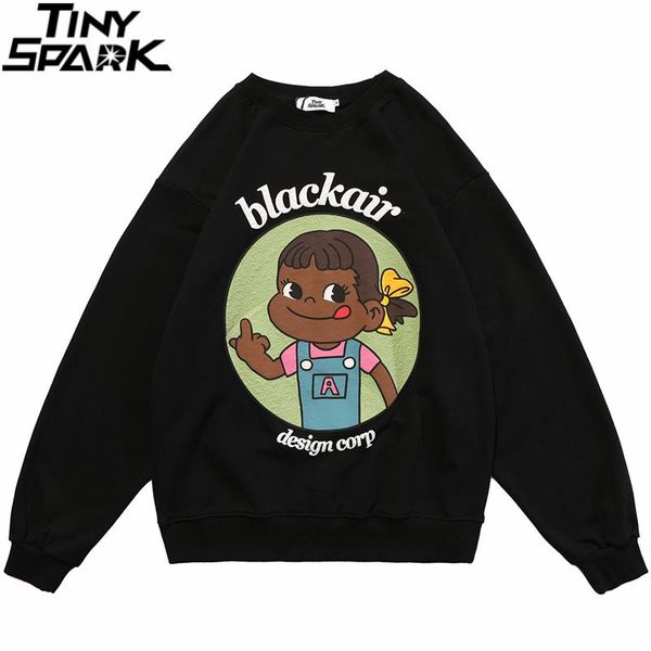 men's hoodies & sweatshirts men streetwear sweatshirt pullover hip hop anime girl letter print sweat shirt 2021 autumn harajuku cotton, Black
men's hoodies & sweatshirts men streetwear sweatshirt pullover hip hop anime girl letter print sweat shirt 2021 autumn harajuku cotton, Black