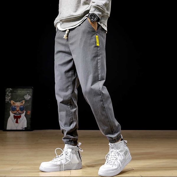men's pants fashion streetwear joggers loose fit casual cargo for overalls elastic cotton hip hop ankle banded harem trousers z2vm, Black
men's pants fashion streetwear joggers loose fit casual cargo for overalls elastic cotton hip hop ankle banded harem trousers z2vm, Black