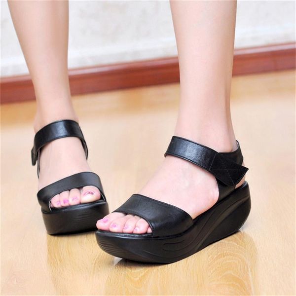 sandals fashion big size black white women summer pu leather open toe platform woman beach sandasl soft sole mother swing shoes
sandals fashion big size black white women summer pu leather open toe platform woman beach sandasl soft sole mother swing shoes