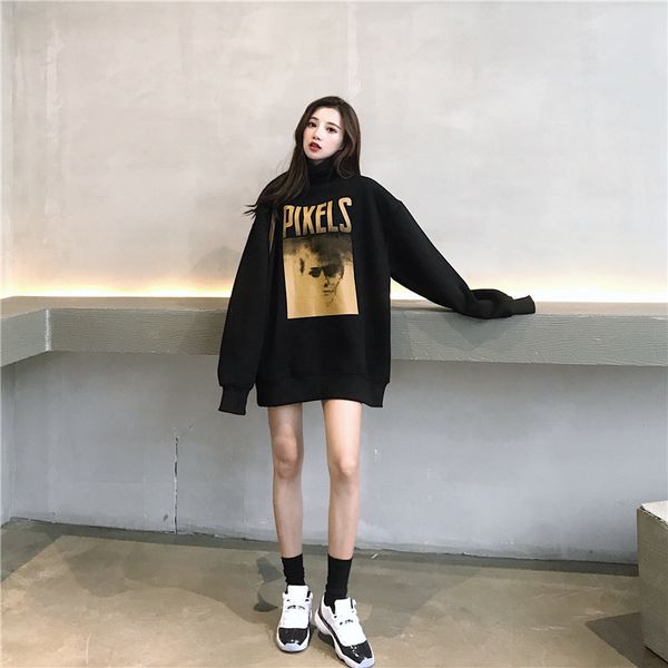 winter control will firm offers to restore ancient ways the portrait design easy add velvet long turtle neck sleeve clothes 210514, Black
winter control will firm offers to restore ancient ways the portrait design easy add velvet long turtle neck sleeve clothes 210514, Black