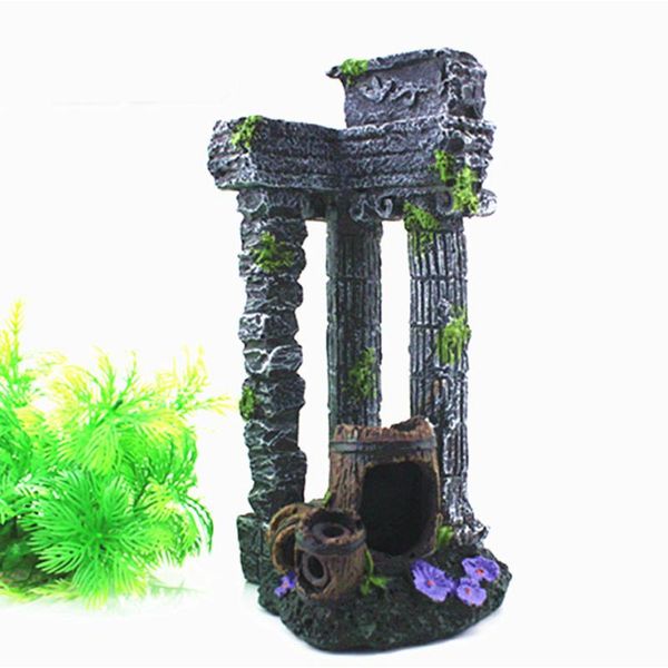 decorations fish tank aquarium landscaping resin roman column decoration supplies rockery ornaments cave crafts
decorations fish tank aquarium landscaping resin roman column decoration supplies rockery ornaments cave crafts