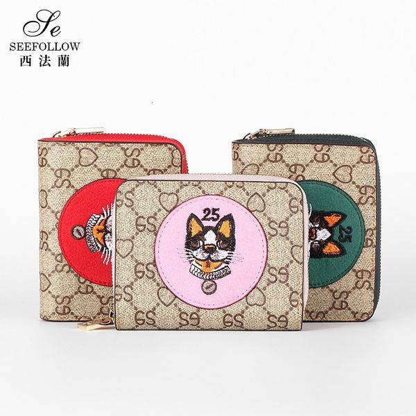 wallet style women's short leather multi function card organ foreskin clip fashion, Red;black
wallet style women's short leather multi function card organ foreskin clip fashion, Red;black