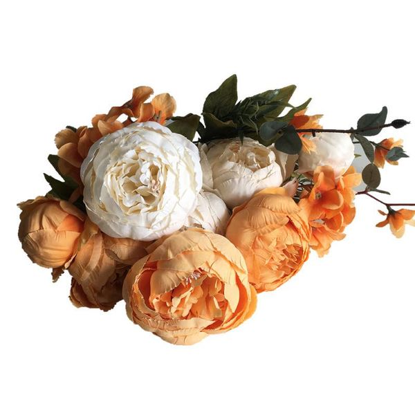 decorative flowers & wreaths fall rose flower plants home decoration artificial vivid peony fake leaf wedding party
decorative flowers & wreaths fall rose flower plants home decoration artificial vivid peony fake leaf wedding party