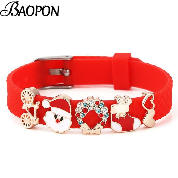 link, chain 2021 trendy mesh bracelet with christmas tree santa claus charm slide beads keeper bracelets for women men xmas jewelry gift, Black
link, chain 2021 trendy mesh bracelet with christmas tree santa claus charm slide beads keeper bracelets for women men xmas jewelry gift, Black