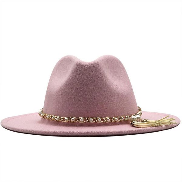wide brim hats fashion wholesale elegant woolen felt fedora hat for women men black white pink red solid jazz panama outdoor, Blue;gray
wide brim hats fashion wholesale elegant woolen felt fedora hat for women men black white pink red solid jazz panama outdoor, Blue;gray