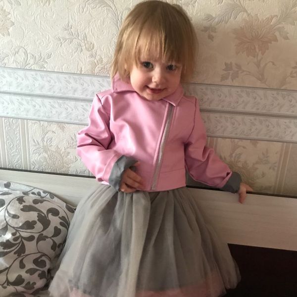 children pu jacket 2-7 year old girls motorcycle leather fashion short diagonal zipper jacket with dress detachable hot, Blue;gray
children pu jacket 2-7 year old girls motorcycle leather fashion short diagonal zipper jacket with dress detachable hot, Blue;gray