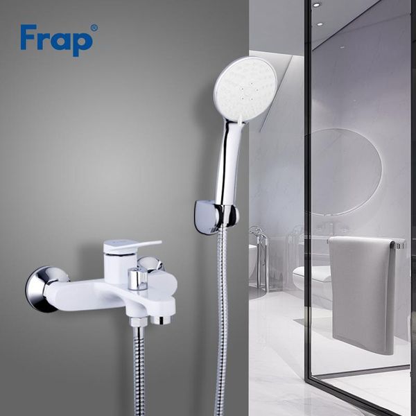 frap bathroom shower faucet set brass spray paint wall mounted bathtub water mixer tap and cold f3245 sets
frap bathroom shower faucet set brass spray paint wall mounted bathtub water mixer tap and cold f3245 sets