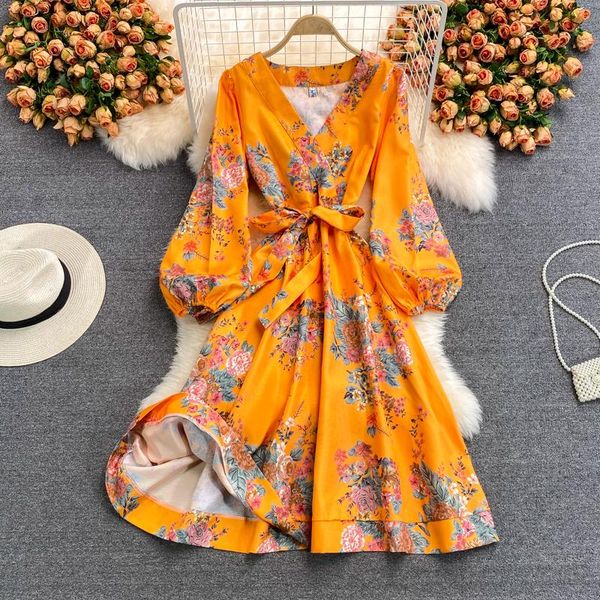 casual dresses aibeautyer summer floral print full lady dress a line v neck puff sleeve slim elegant women medium, Black;gray
casual dresses aibeautyer summer floral print full lady dress a line v neck puff sleeve slim elegant women medium, Black;gray