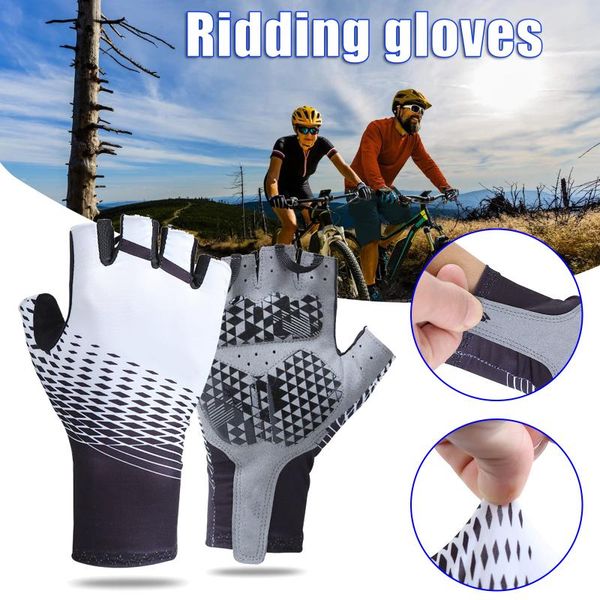 cycling gloves half finger non-slip silicone design for men women outdoor sports breathable nov99, Black
cycling gloves half finger non-slip silicone design for men women outdoor sports breathable nov99, Black