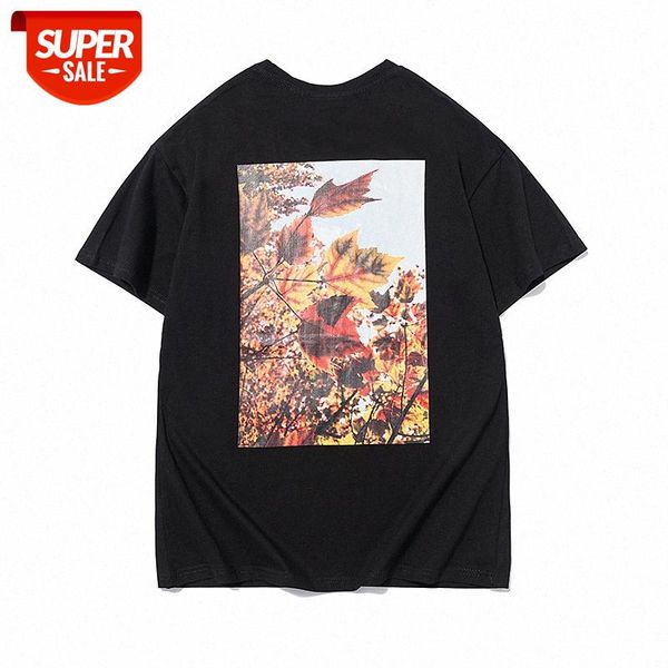 japanese loose high street print t-shirt, trendy new double line floral sunset maple leaf short-sleeved tee #ly6t, White;black
japanese loose high street print t-shirt, trendy new double line floral sunset maple leaf short-sleeved tee #ly6t, White;black