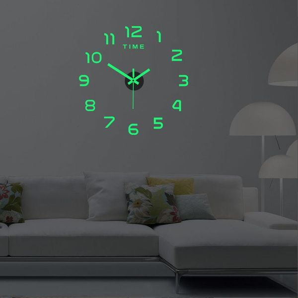 wall clocks digital clock 3d mute stickers luminova luminous reloj horloge duvar saati klok orologio da parete wandklok home décor diy
wall clocks digital clock 3d mute stickers luminova luminous reloj horloge duvar saati klok orologio da parete wandklok home décor diy