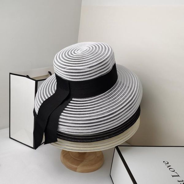 women's summer hat sun protection cap female breathable foldable wide brim ribbon decoration polyester beach hats, Blue;gray
women's summer hat sun protection cap female breathable foldable wide brim ribbon decoration polyester beach hats, Blue;gray