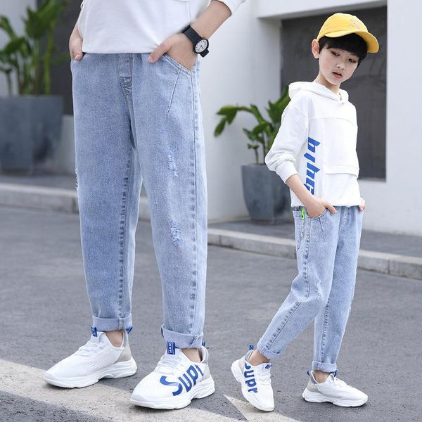 fashion girls denim pants lenggings baby jeans cotton boy boys trousers casual sport children kids, Blue
fashion girls denim pants lenggings baby jeans cotton boy boys trousers casual sport children kids, Blue