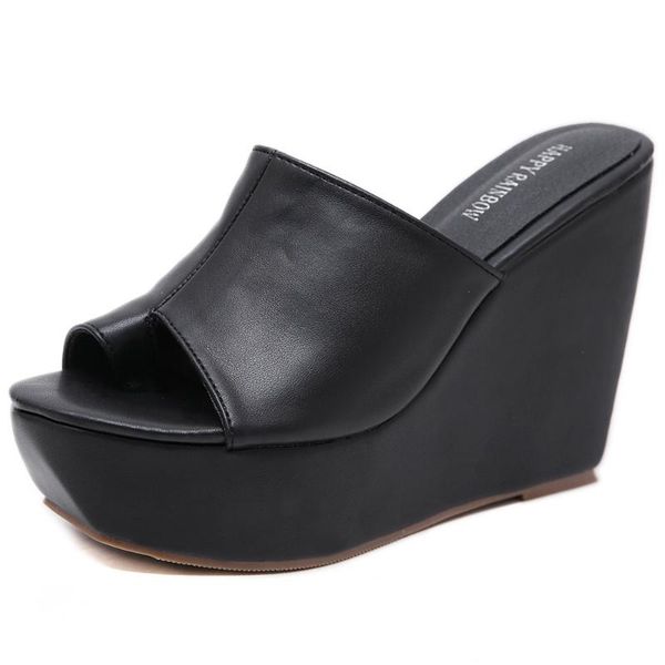 slippers 2021 brand shoes women elegant flip flops wedges high heels platform ladies summer, Black
slippers 2021 brand shoes women elegant flip flops wedges high heels platform ladies summer, Black