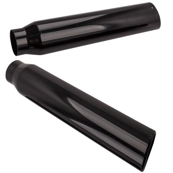 manifold & parts 2x stainless steel exhaust tip angle cut 2.5" inlet 3.5" outlet 18" long black
manifold & parts 2x stainless steel exhaust tip angle cut 2.5" inlet 3.5" outlet 18" long black