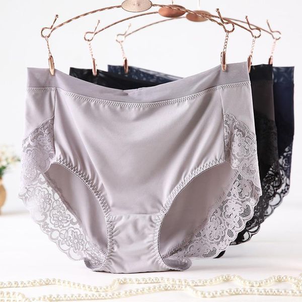 women's panties 2021 est high waist lace plus size women milk silk big briefs intimates female underwear black pink 2xl 3xl 4xl
women's panties 2021 est high waist lace plus size women milk silk big briefs intimates female underwear black pink 2xl 3xl 4xl