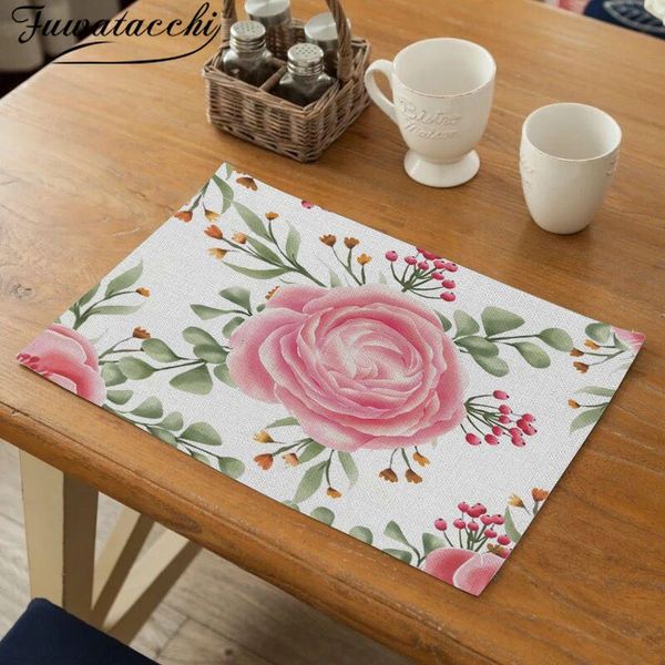 mats & pads fuwatacchi beautiful flowers pattern table mat waterproof polyester placemat drink coasters kitchen accessories decoration home
mats & pads fuwatacchi beautiful flowers pattern table mat waterproof polyester placemat drink coasters kitchen accessories decoration home