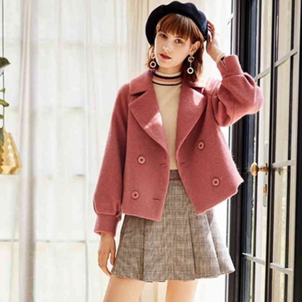 women's jackets female jacket autumn and winter short-sleeved woolen coat solid color korean version of comfortable woman coats iq9b, Black;brown
women's jackets female jacket autumn and winter short-sleeved woolen coat solid color korean version of comfortable woman coats iq9b, Black;brown