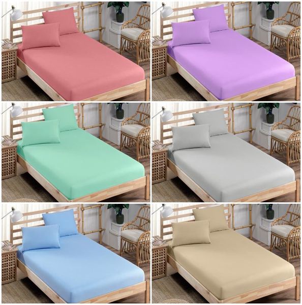sheets & sets solid color deep pocket fitted bed sheet, (2 pcs sheet+2 case )single,twin.(90-100-120-140x200 cm
sheets & sets solid color deep pocket fitted bed sheet, (2 pcs sheet+2 case )single,twin.(90-100-120-140x200 cm