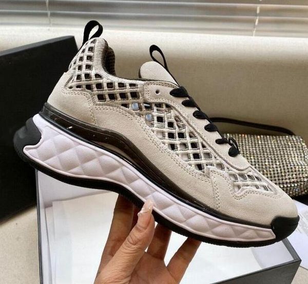 designer luxury sneakers men women shoes casual party velvet thick bottom mixed mesh fiber with box, Black
designer luxury sneakers men women shoes casual party velvet thick bottom mixed mesh fiber with box, Black