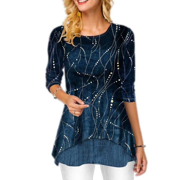 women's t-shirt fashion women half sleeve summer t-shirts print patchwork o-neck casual tees loose large size ladies street style, White
women's t-shirt fashion women half sleeve summer t-shirts print patchwork o-neck casual tees loose large size ladies street style, White