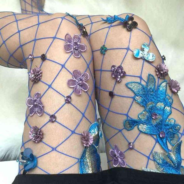 socks hosiery explosion hand embroidered fishing net small pantyhose mh stockings, Black;white
socks hosiery explosion hand embroidered fishing net small pantyhose mh stockings, Black;white